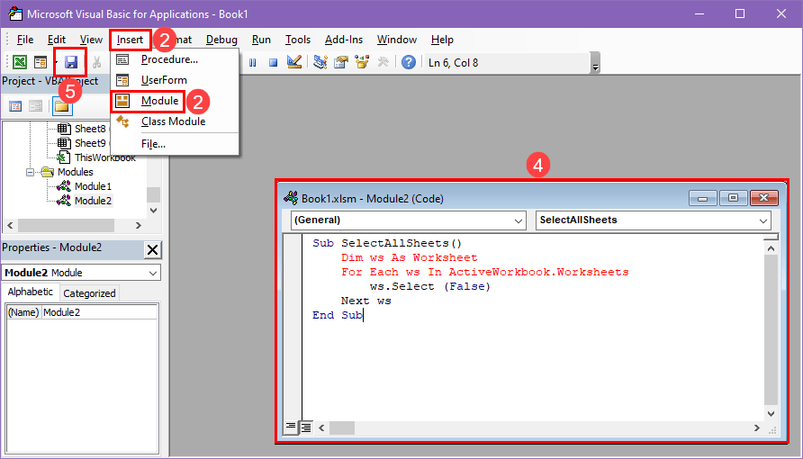 How to Select All Tabs in Excel 4 Effortless Methods On Sheets