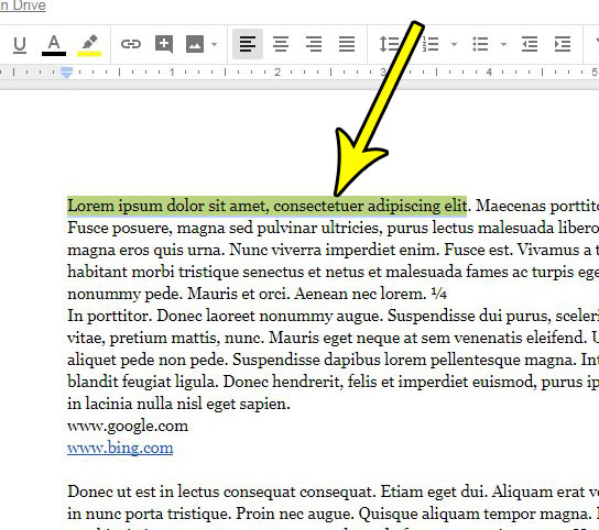How to Remove Text Highlighting in Google Docs Live2Tech