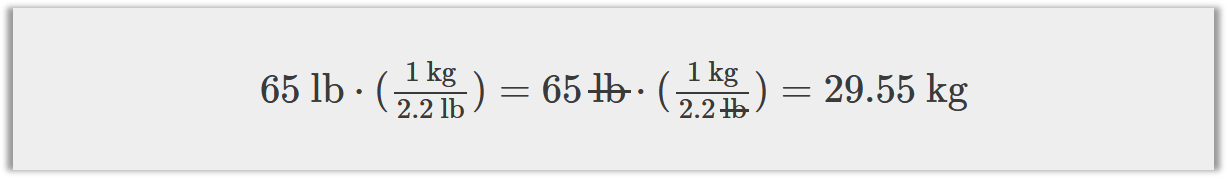 How to Convert Kilograms to Pounds (Video &amp; Practice)