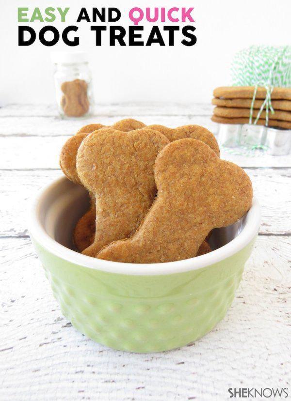 Simple Homemade Dog Treats You Can Whip Up in 20 Minutes or Less