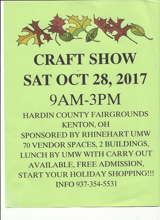 Kenton Fall Craft Show at Hardin County Fair, Kenton
