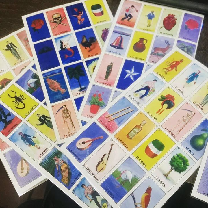 Mexican Bingo AKA Loteria night at El Big Bad, Houston
