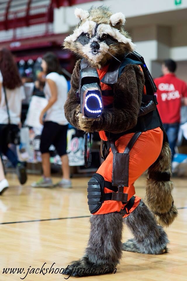 Blam! It’s a Rocket Raccoon Costume « Adafruit Industries Makers