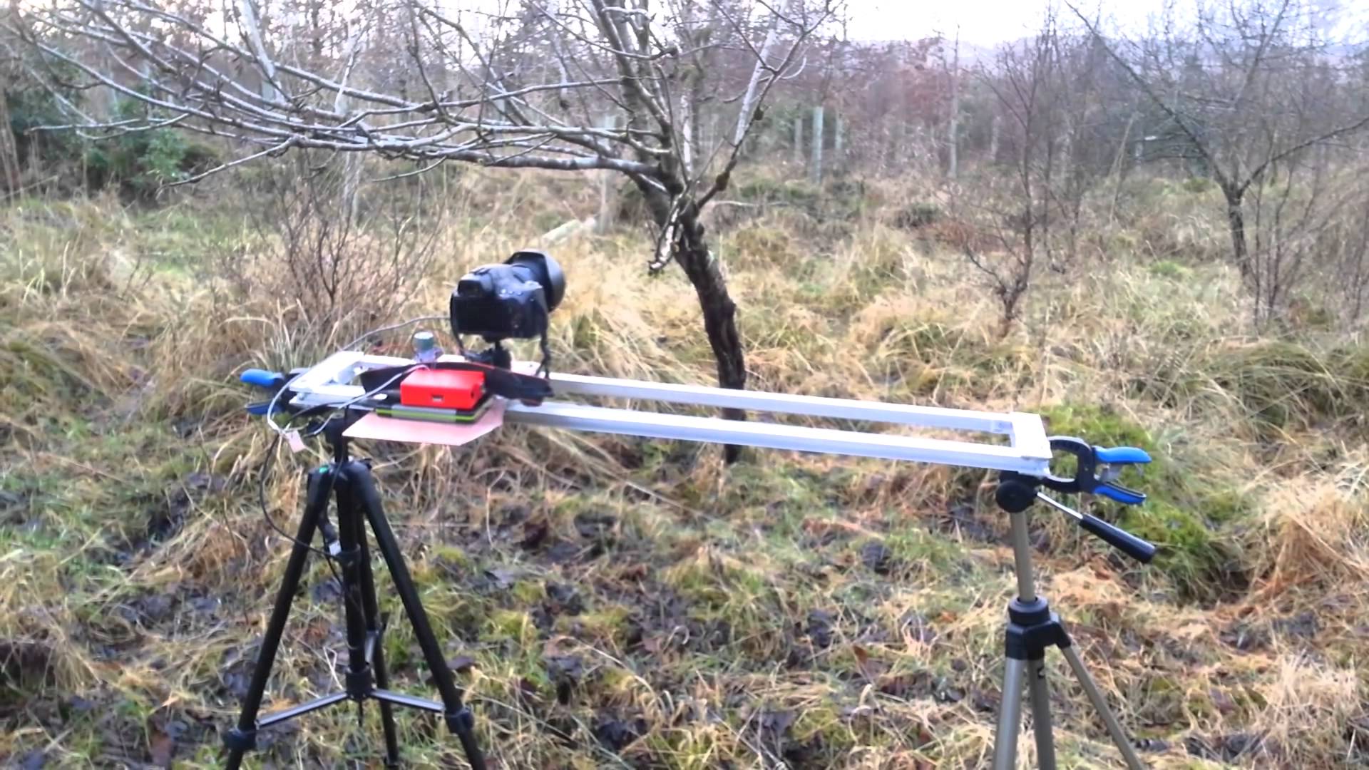 Raspberry Pi powered time lapse dolly (RasPiLapse) piday raspberrypi