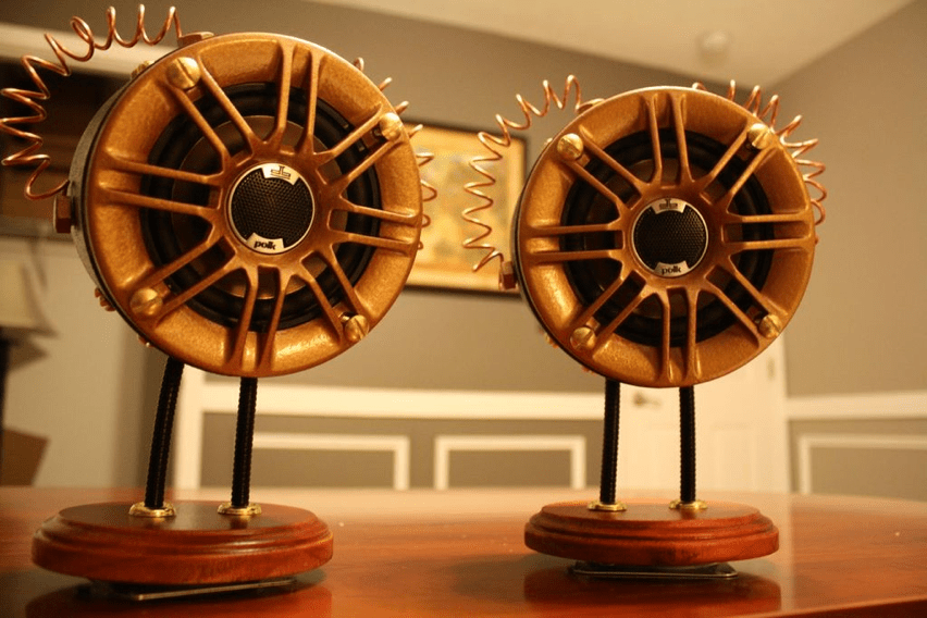 How to Make Steampunk Speakers « Adafruit Industries Makers, hackers