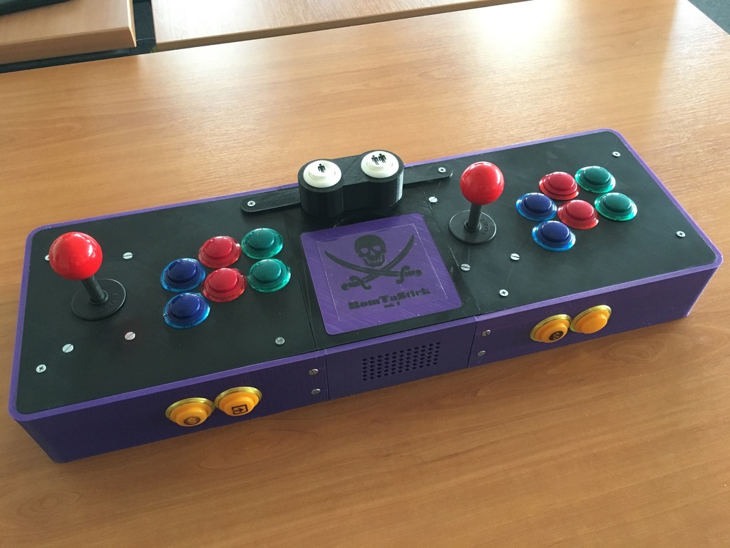 2Player Arcade Joystick Controller 3DThursday 3DPrinting « Adafruit