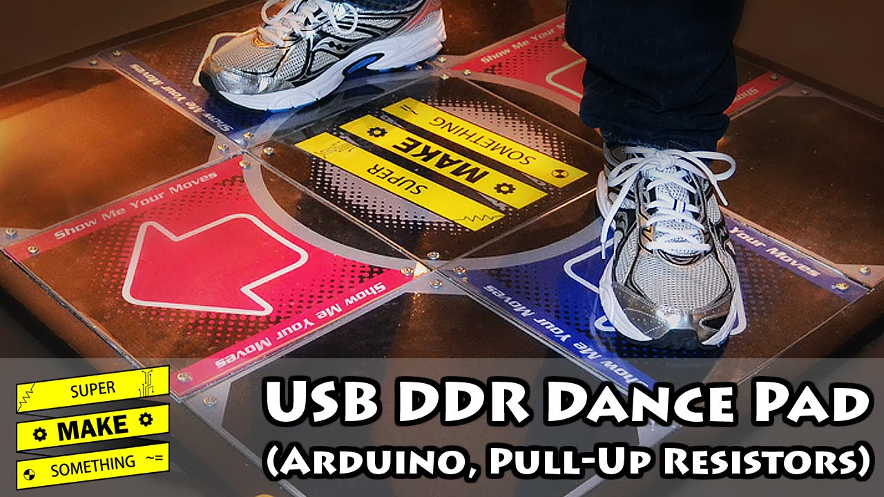 USB DDR dance pad made with arduino WearableWednesday « Adafruit