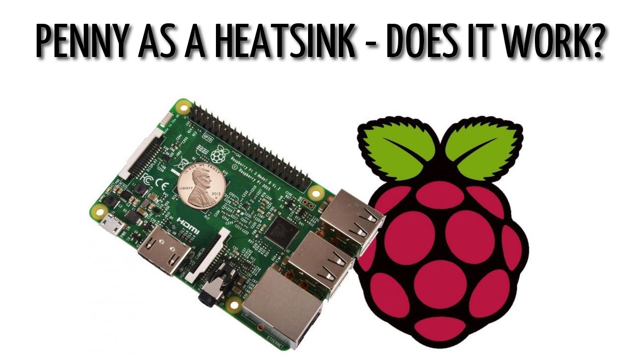 Can a penny keep a Raspberry Pi 3 cool? Raspberry_Pi piday 
