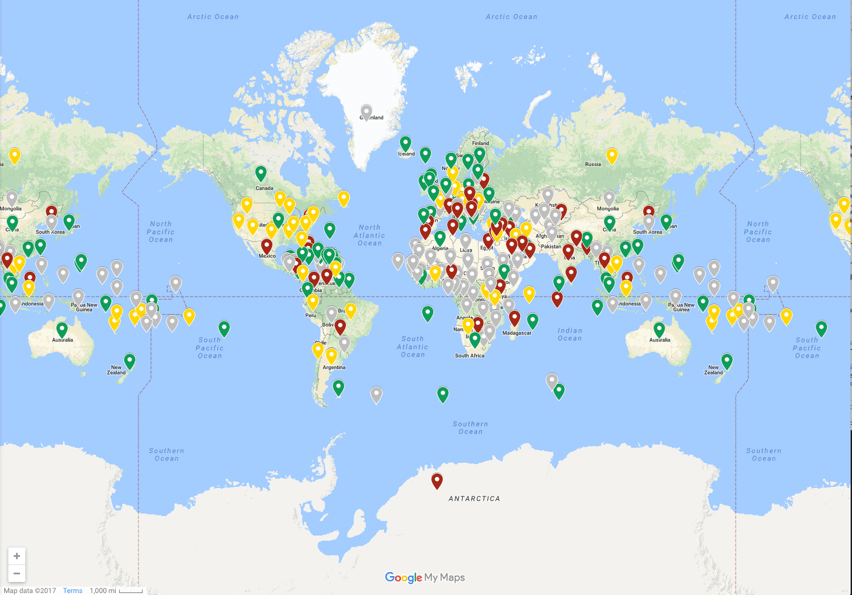 DroneMate, the Worldwide Map of Drone Laws drone droneday « Adafruit