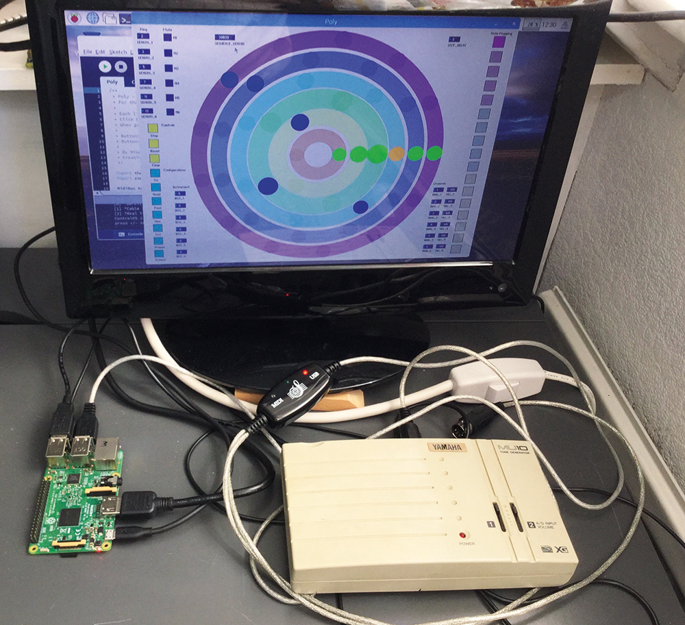 BUILD A POLYRHYTHMIC SEQUENCER WITH RASPBERRY PI piday raspberrypi