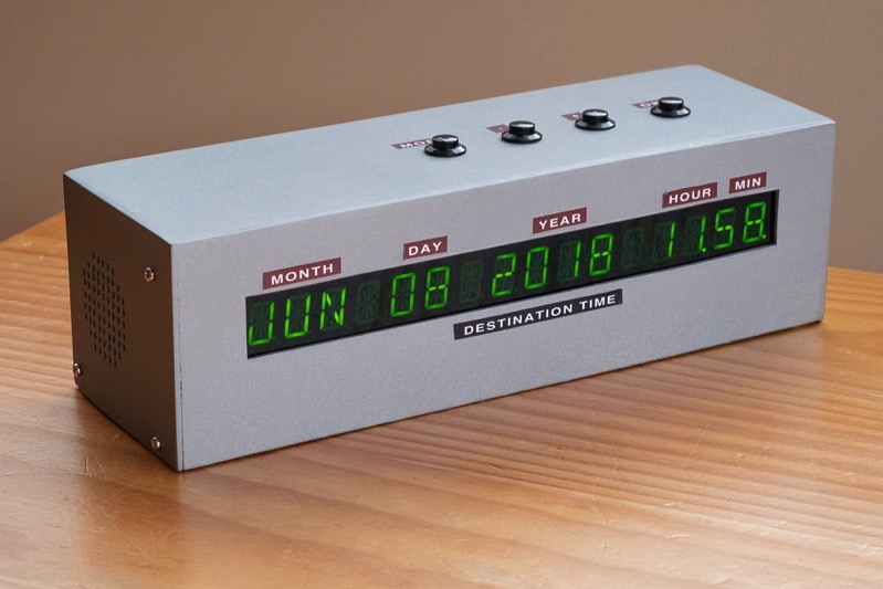 A Back to the Future Clock Raspberry_Pi PiDay RaspberryPi « Adafruit
