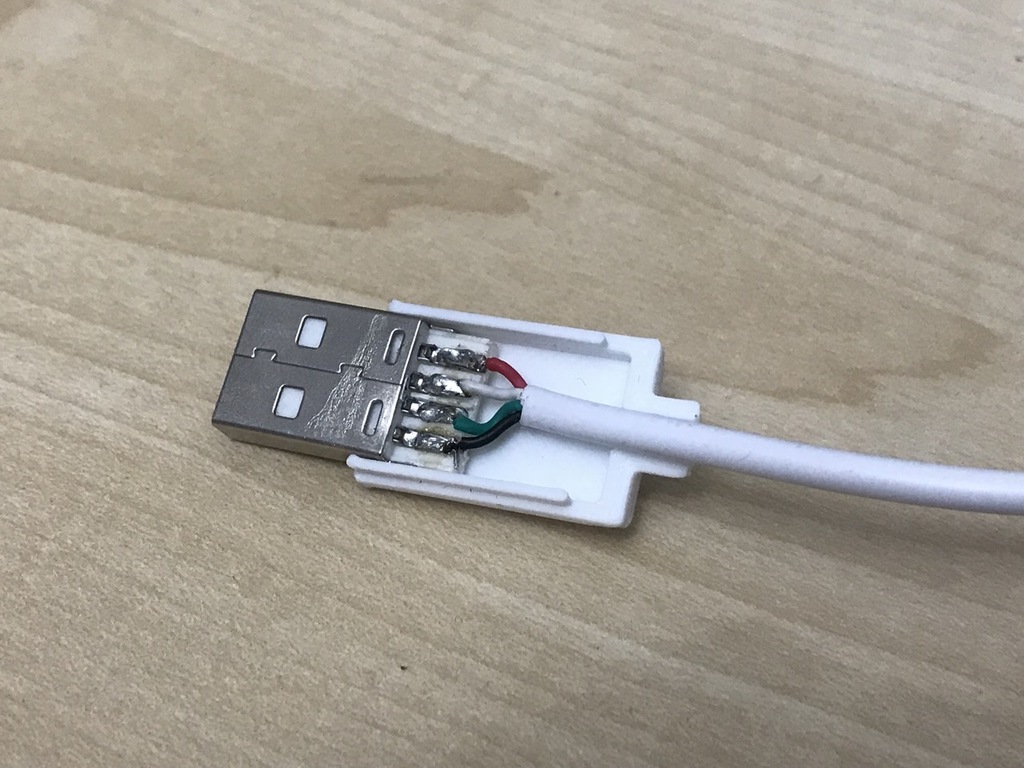 USB Cable Wire Cover 3DThursday 3DPrinting « Adafruit Industries