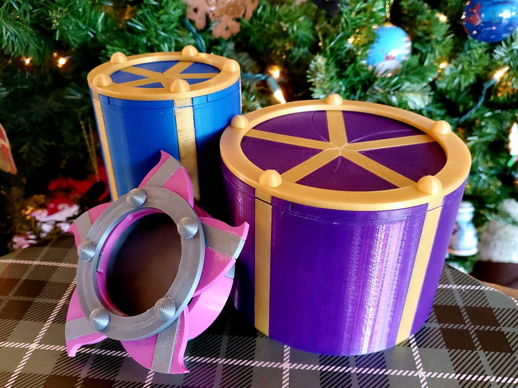 SpringLoaded Iris Gift Box 3DThursday 3DPrinting « Adafruit