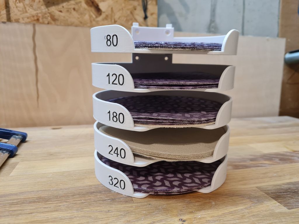 Modular sanding disk storage 3DThursday 3DPrinting « Adafruit