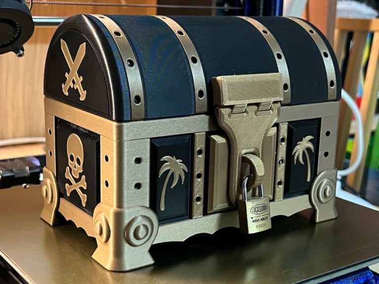 Pirates Treasure Chest 3DThursday 3DPrinting « Adafruit Industries