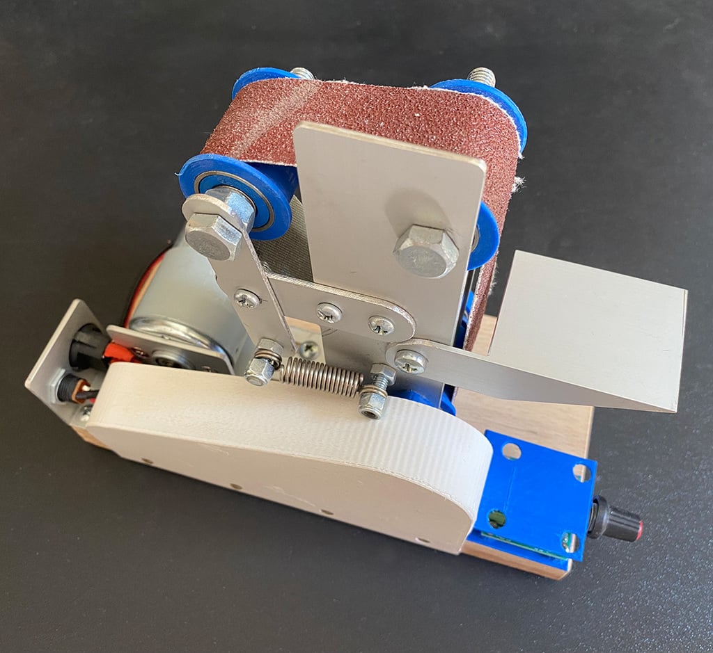 DIY mini belt sander 3DThursday 3DPrinting « Adafruit Industries