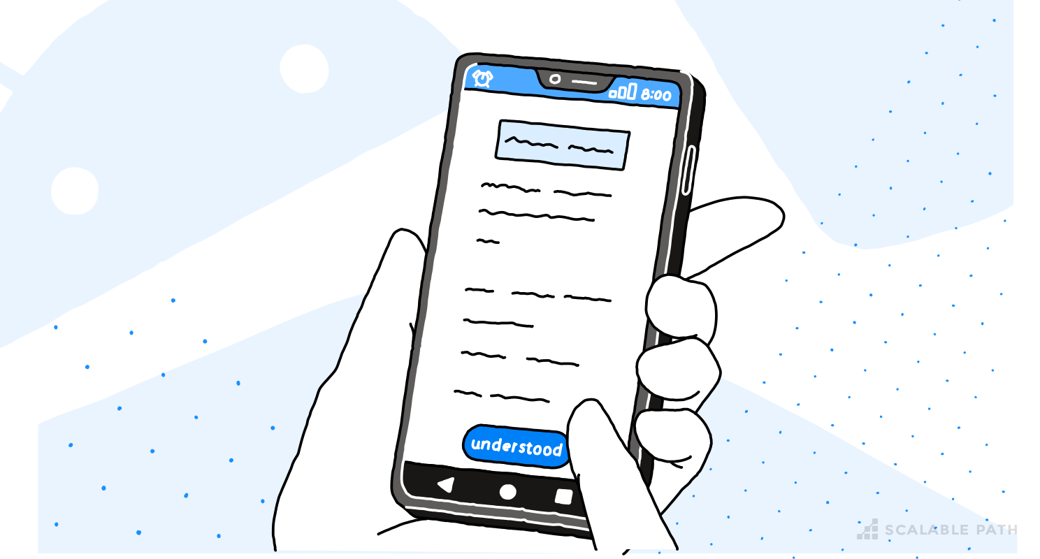Android Scrollview Sticky Button Tutorial Scalable Path®