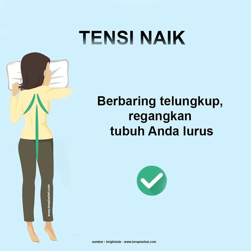 Ini 8 posisi tidur yang benar saat kamu sedang sakit ataupun nyer