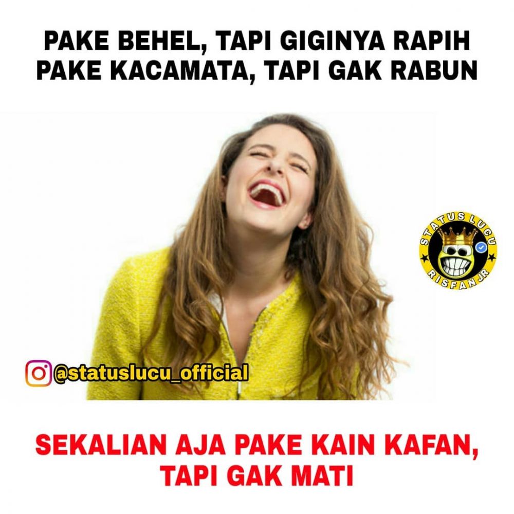 121 Status Facebook Lucu Yang Singkat Dan Kocak, Mengocok Perut