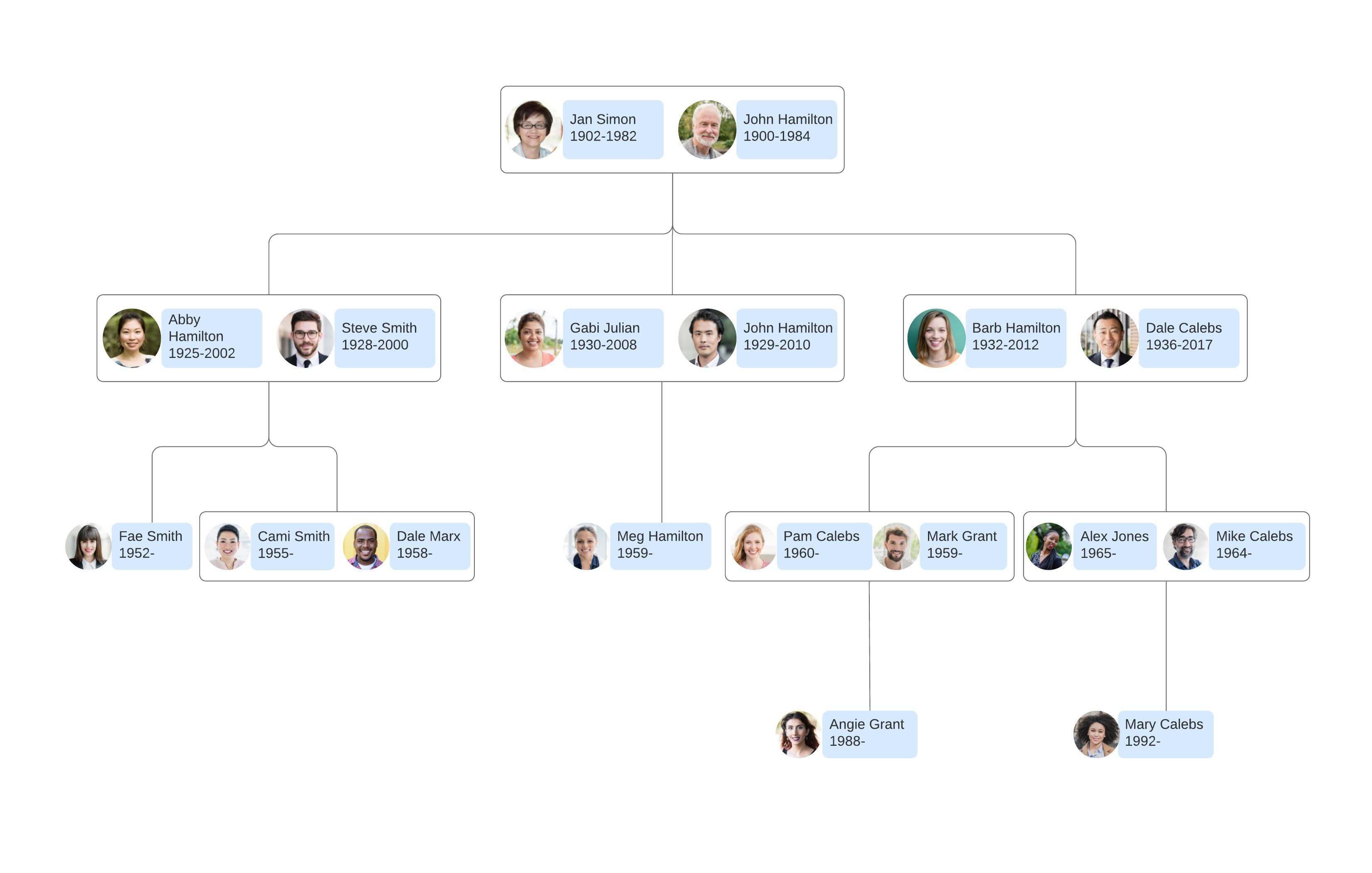 Fraseología Costa Ineficiente generador de arbol genealogico online