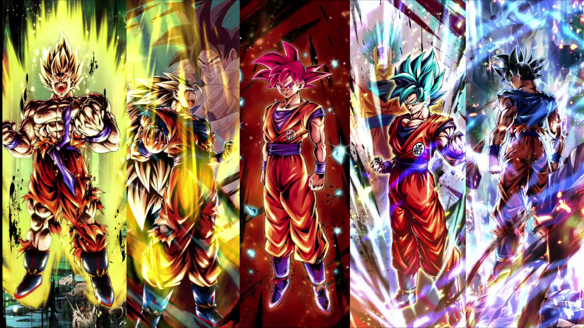 Details 58+ goku all forms wallpaper best in.cdgdbentre