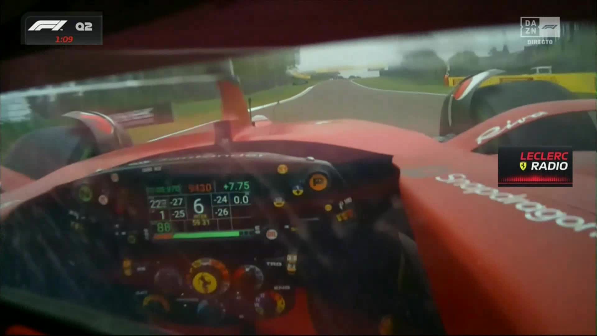 Mustsee a lap of Zandvoort through helmet cam of Charles Leclerc