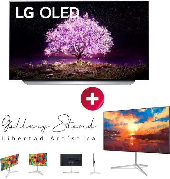 LG OLED Smart TV 55'' 4K UHD TV OLED55C1PSA 2021 + Soporte Gallery