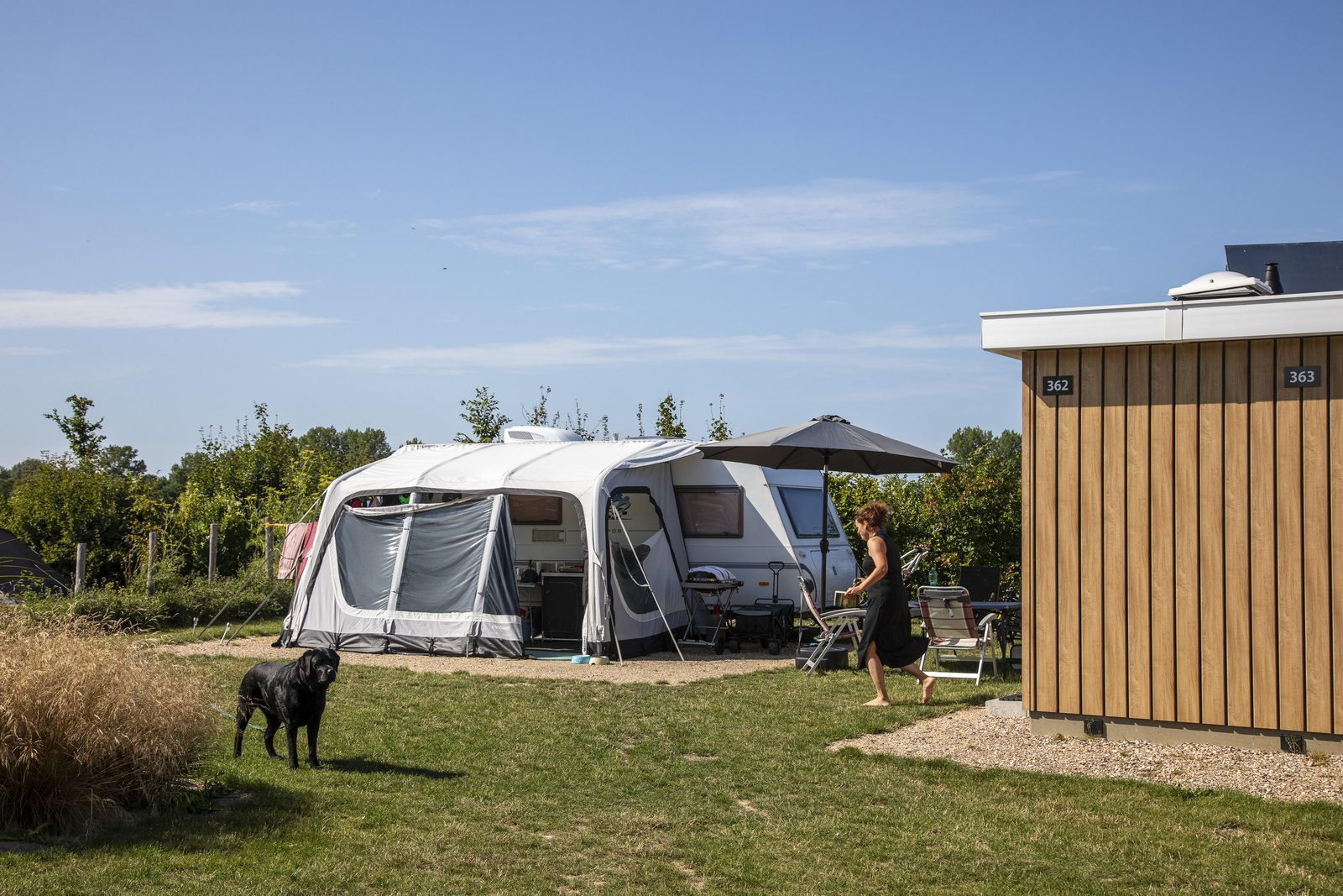 Campingplatz in Zeeland mit privaten Sanitäranlagen In Meeresnähe