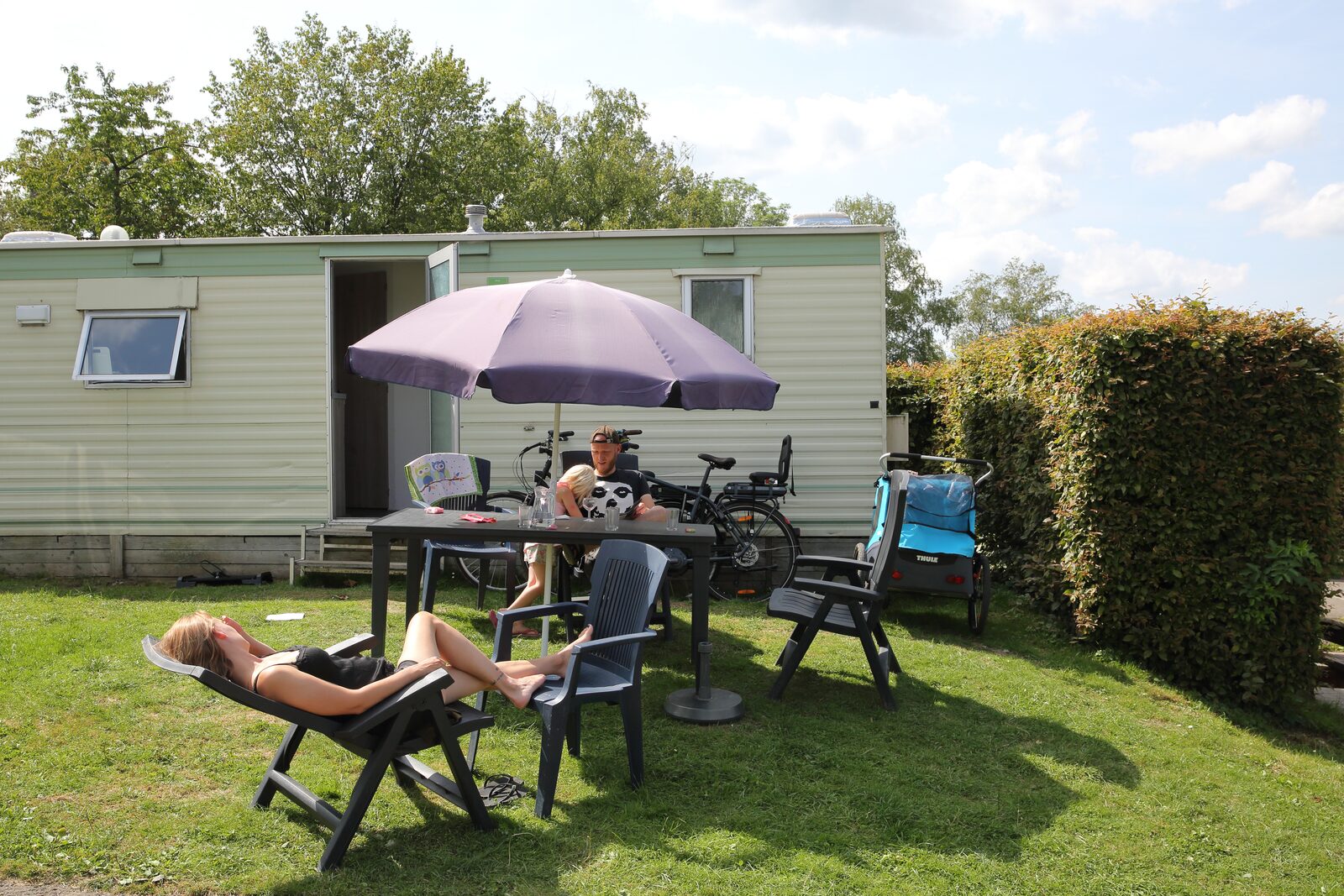 Children's camping in the Ardennes Camping Spa d'Or