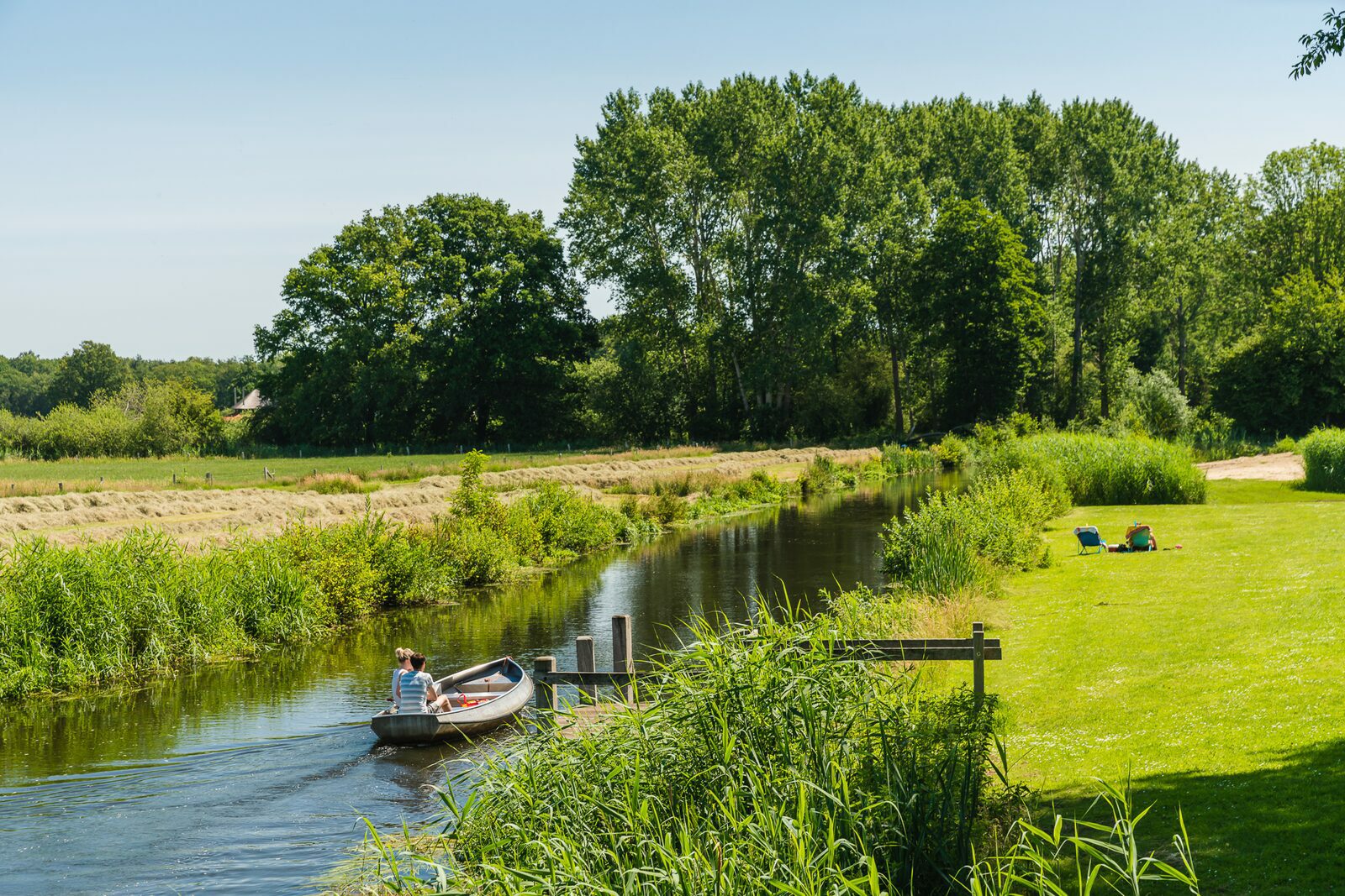 Camping met privé sanitair Twente Vakantiepark Mölke