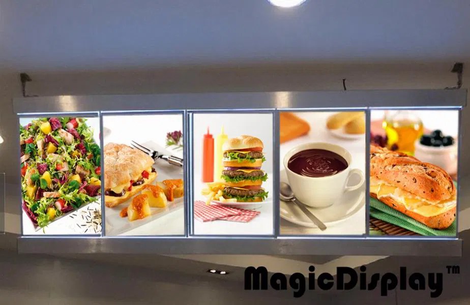 Personalised Light Box Take Away Backlit Light Box Display Lightbox
