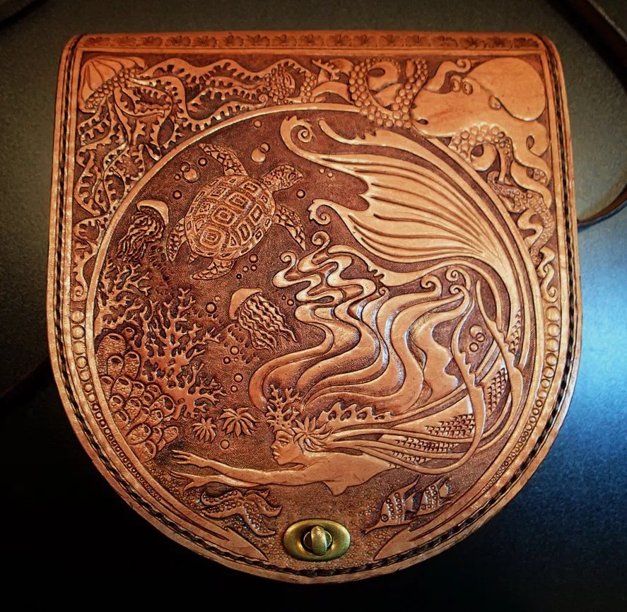 LEATHER CRAFT BGR 3D ART