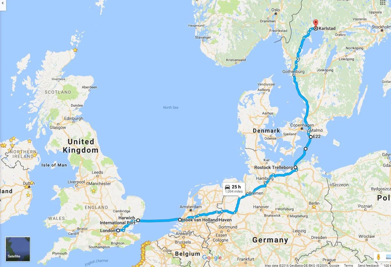 The Long Haul Reopen the Harwich to Esbjerg Ferry