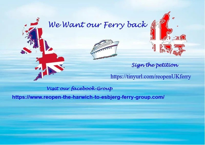 Routes Reopen the Harwich to Esbjerg Ferry