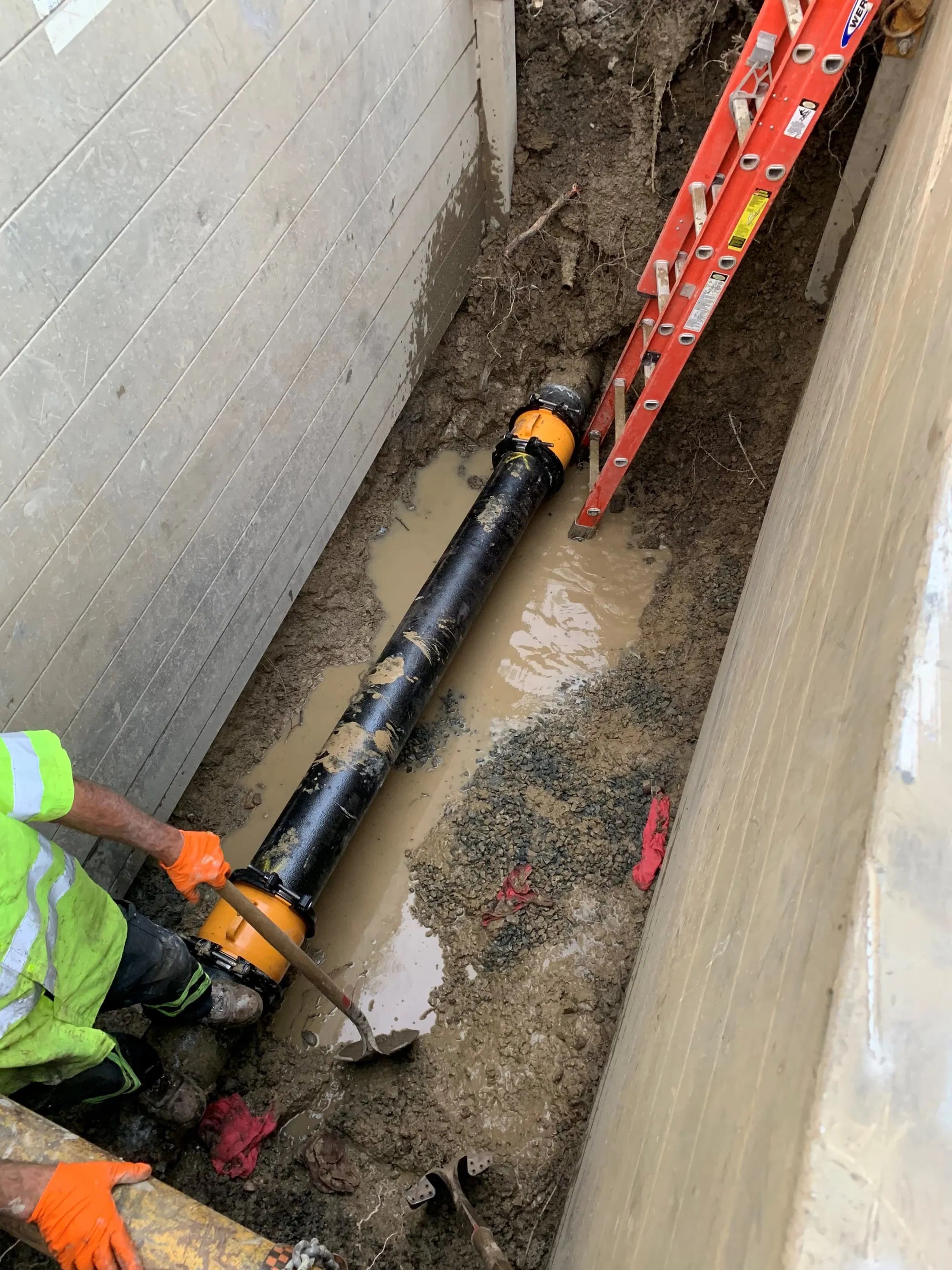 Water line service