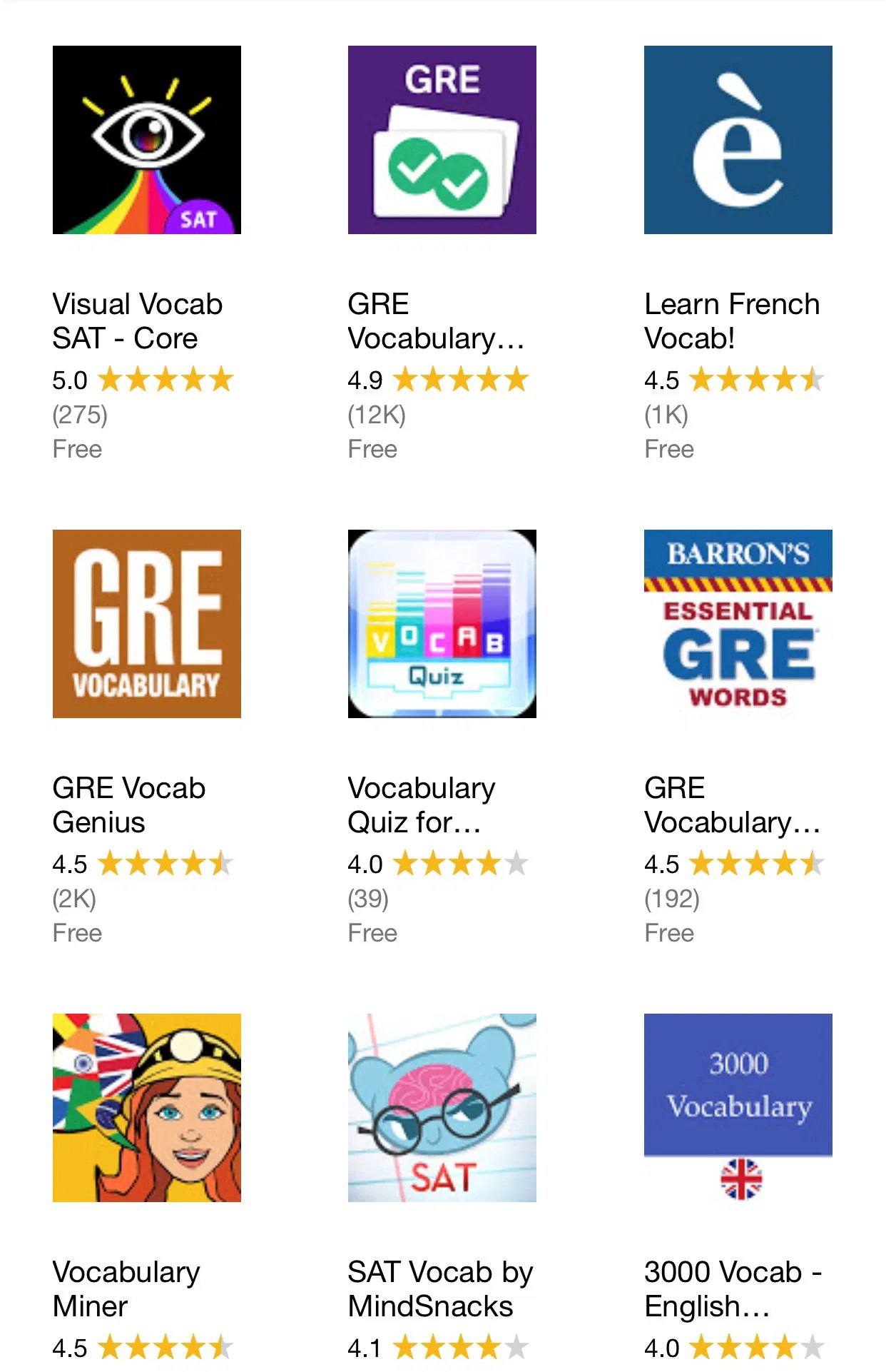 Apps for vocabulary skill site for learning English skills