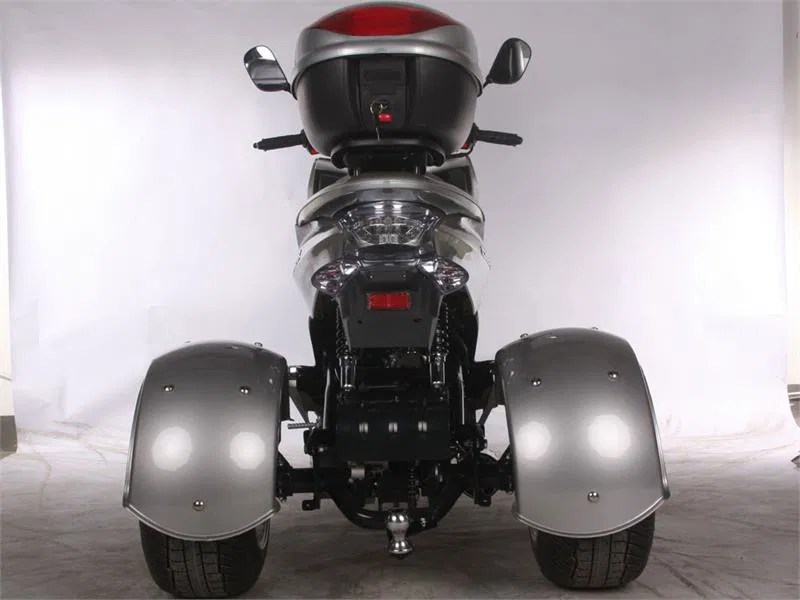 Q6 150cc FULL SIZE Motor Trike Scooter PST15017 (Ice Bear) with
