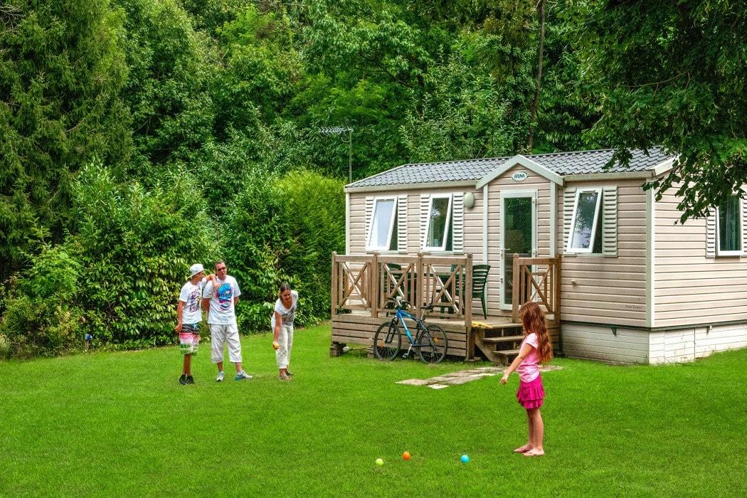 Family Mobile Home Camping Holidays in Europe Static Caravan Hire UK