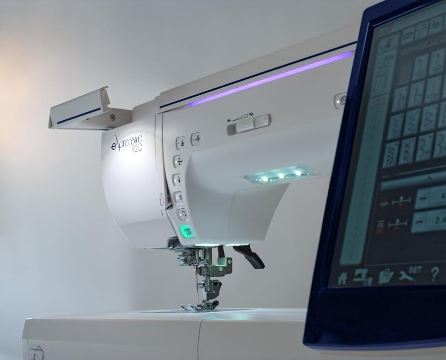 Elna 920 top of range embroidery and sewing machine at 50 off The