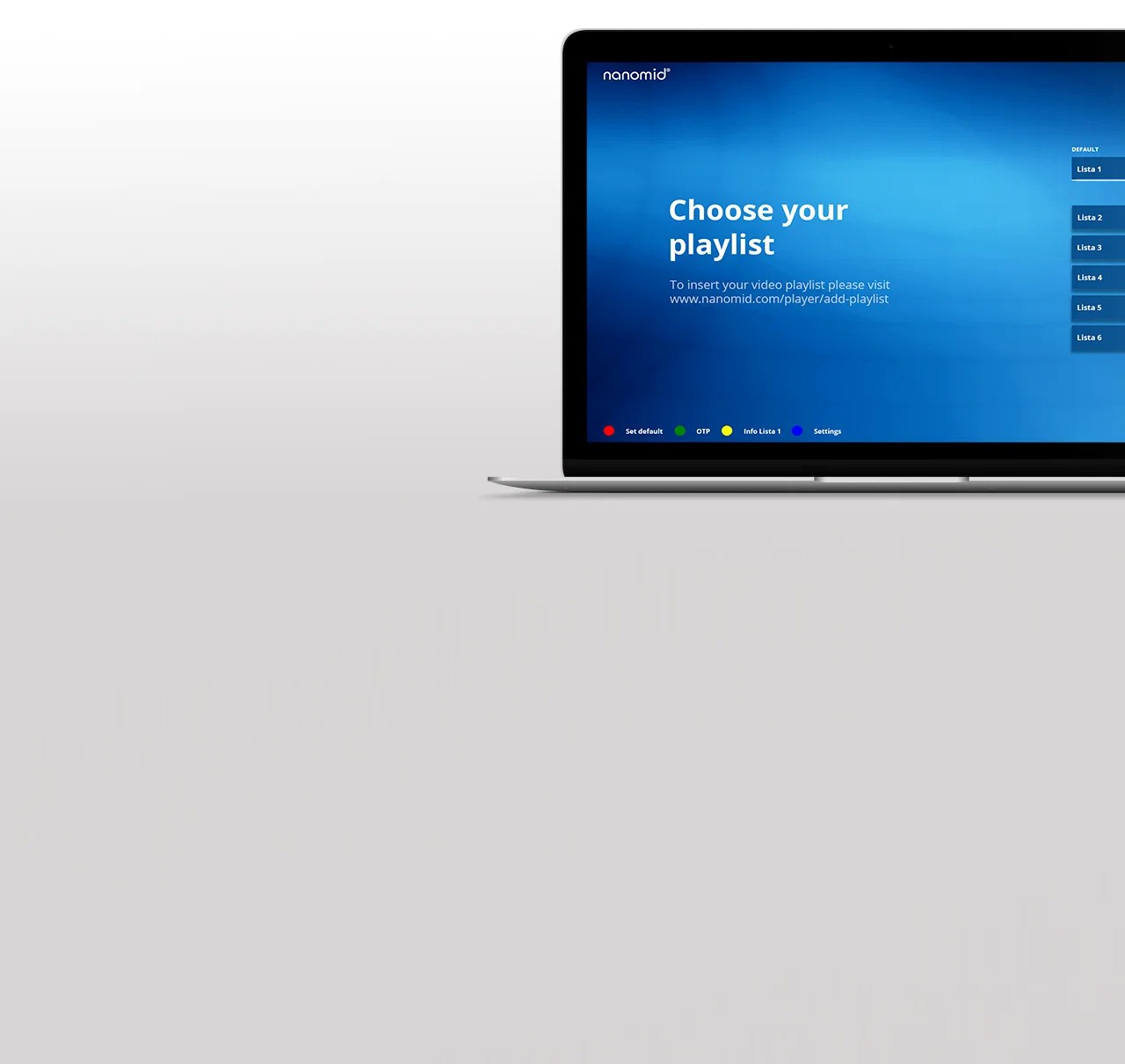 Abonnement 12 mois NANOMID Samsung, LG, TCL... AB SMART IPTV