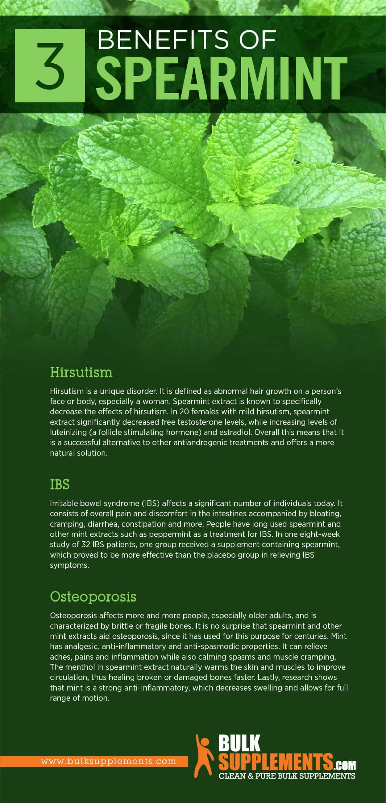 Spearmint Extract Benefits, Side Effects & Dosage