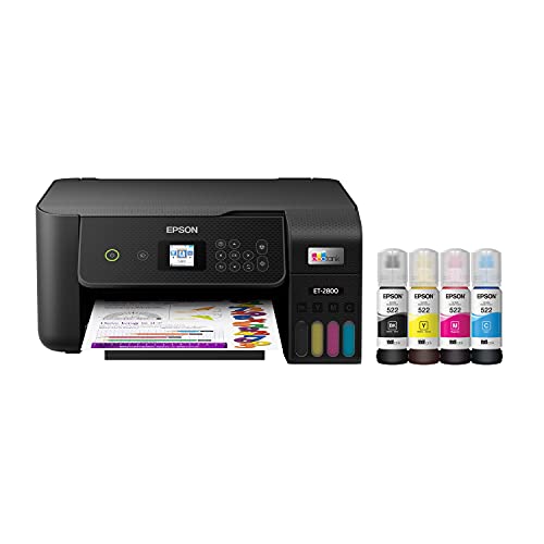 EPSON ECOTANK ET2800 WIRELESS COLOR ALLINONE CARTRIDGEFREE