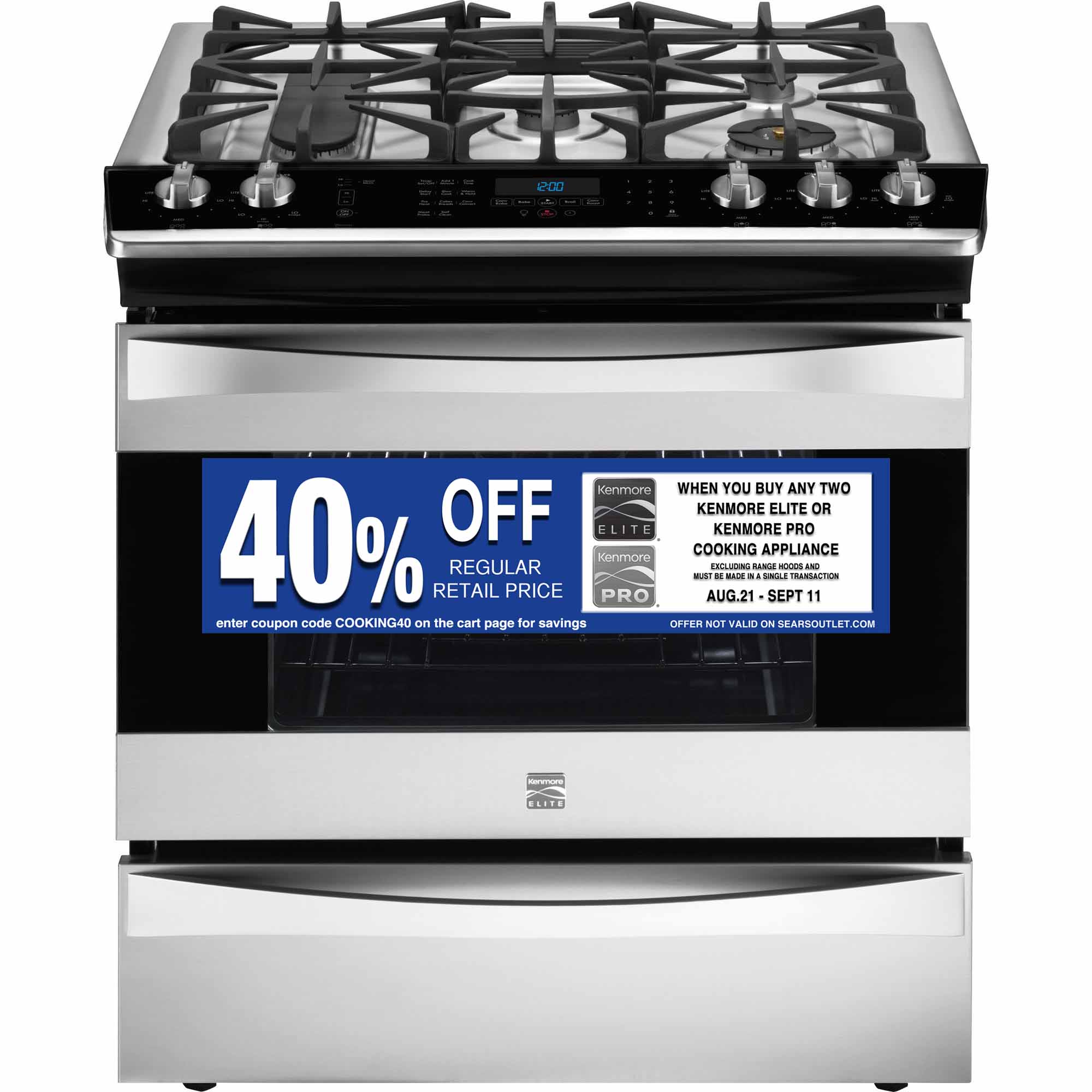 32643 4.5 CU. FT. SLIDEIN GAS RANGE STAINLESS STEEL GTIN/EAN/UPC