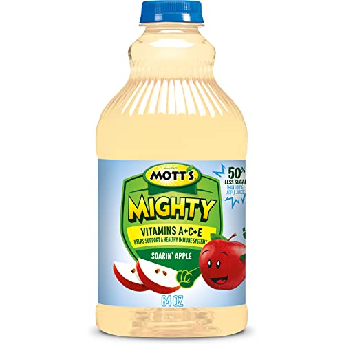 MOTTS MIGHTY SOARIN APPLE JUICE, 64 FL OZ BOTTLE GTIN/EAN/UPC
