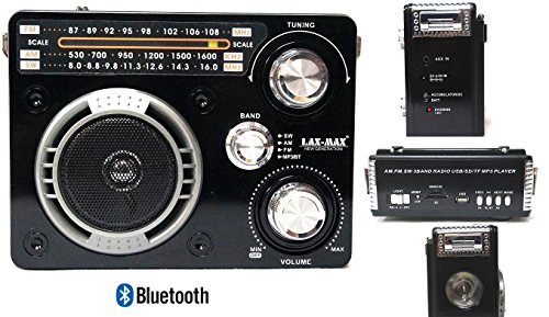 LAX-MAX® NEW GENERATION PORTABLE WIRELESS BLUETOOTH SPEAKER (PINK