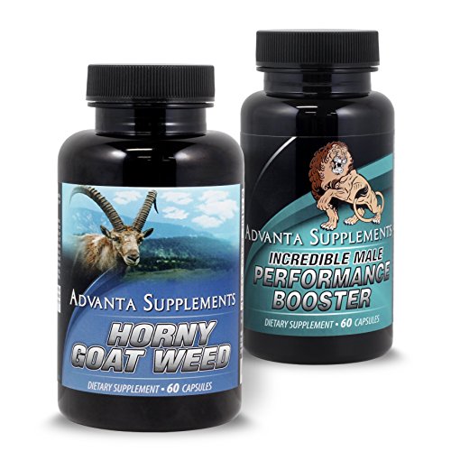 HORNY GOAT WEED WITH MACA ROOT EXTRACT 1000MG BY ADVANTA SUPPLEMENTS