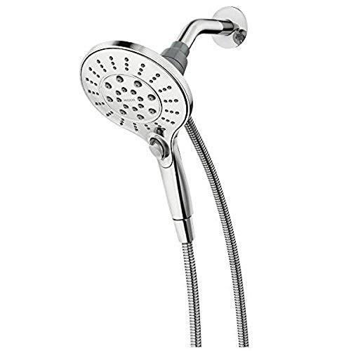 MOEN 26112 LOW FLOW, HIGH PRESSURE HAND HELD SHOWER HEADS WITH 60 INCH LONG METAL HOSE