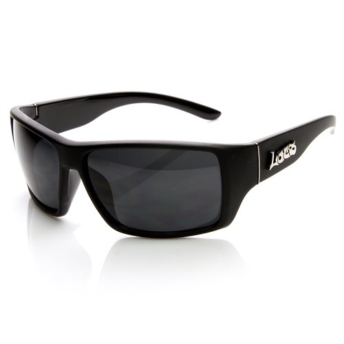 LOCS EYEWEAR OFFICIAL LOCS HARDCORE SHADES LARGE SQUARE WRAP