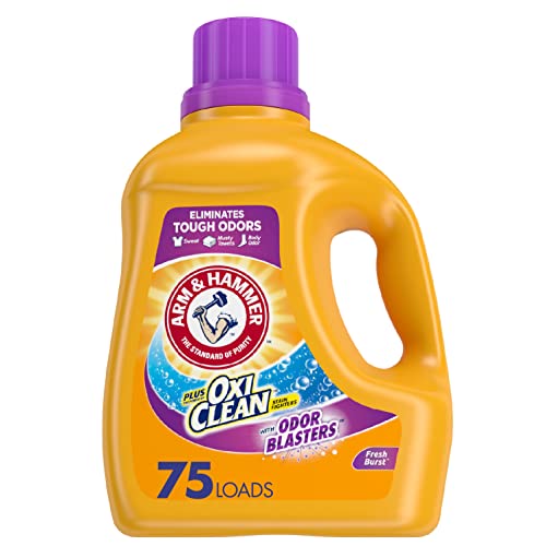 ARM & HAMMER LIQUID LAUNDRY DETERGENT PLUS OXICLEAN & ODOR BLASTERS
