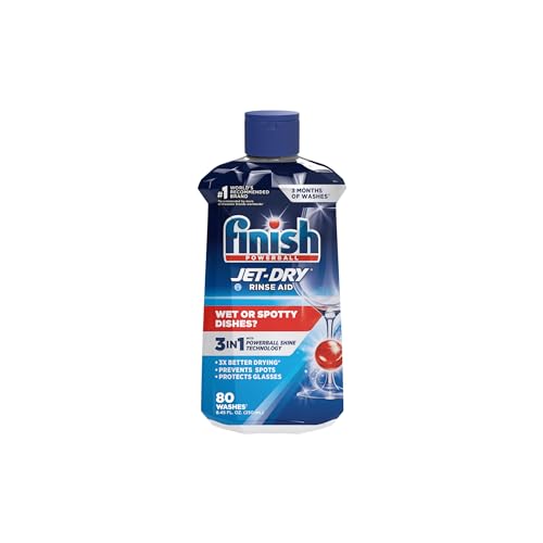 FINISH JETDRY RINSE AID, DISHWASHER RINSE AGENT & DRYING AGENT, 8.45